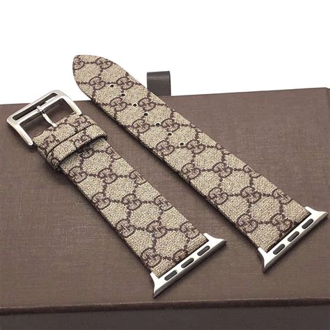 gucci apple watch straps|authentic gucci watch band.